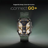 Timex iConnect Go+ 1.83"(4.64 cm) Display with Metallic Body and BT Calling Smartwatch For Unisex - TWIXW1003T