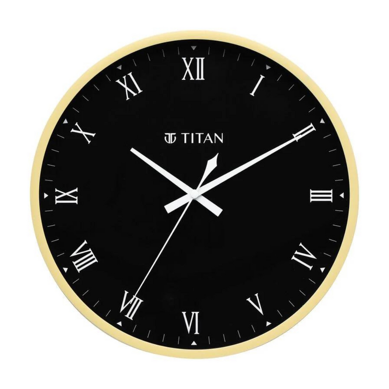 Classic Off White Wall Clock with Silent Sweep Technology - W0043PA06A