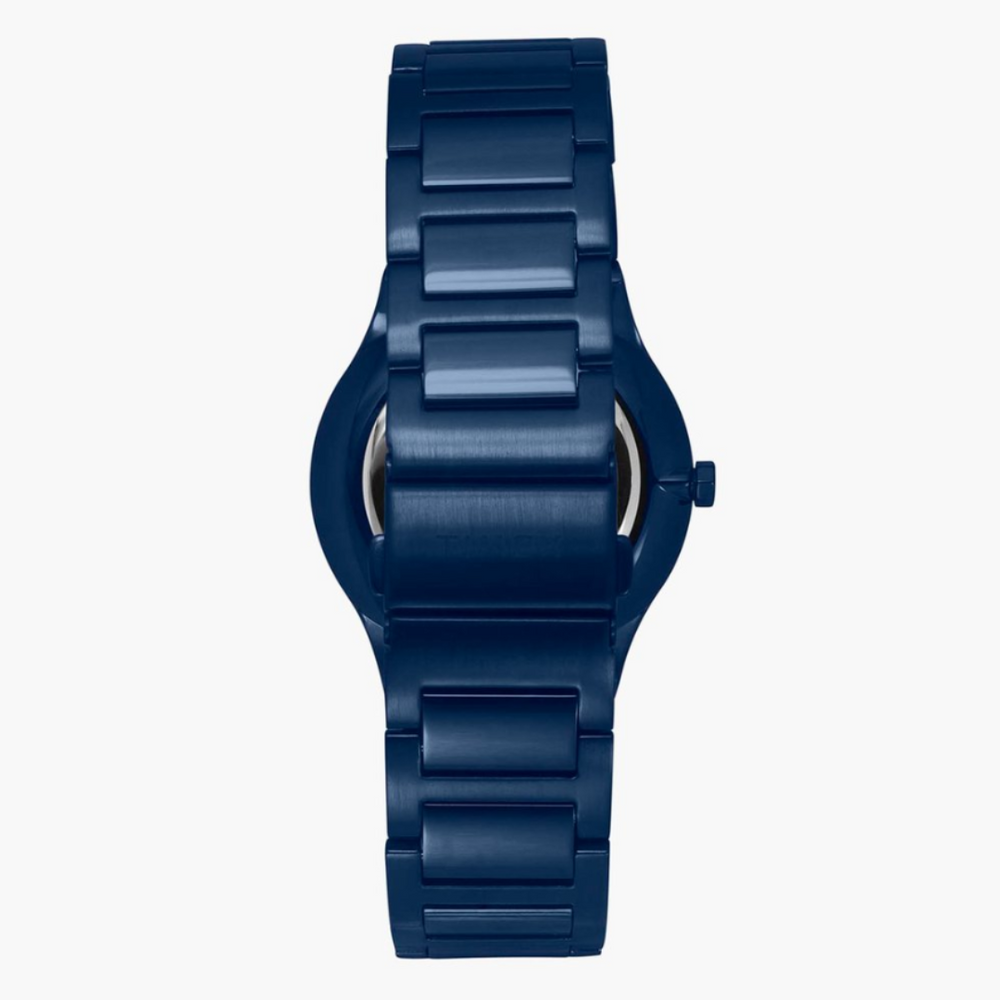 Timex E Class Male Blue Analog Stainless Steel Watch TWEG23602 - KRISHNA WATCH COMPANY