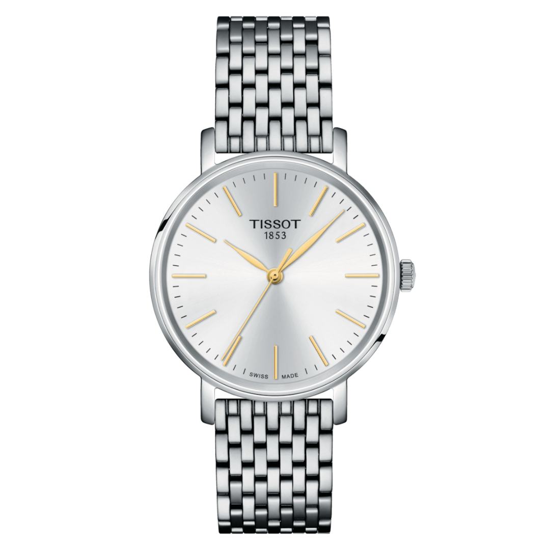 Tissot Unisex T-classic Round White Watches T1432101101101 - KRISHNA WATCH COMPANY