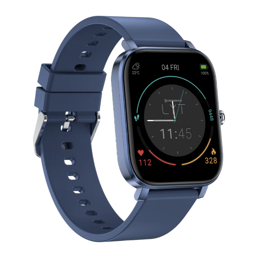 Crossbeat Smart Watch Ignite Fit Blue - KRISHNA WATCH COMPANY