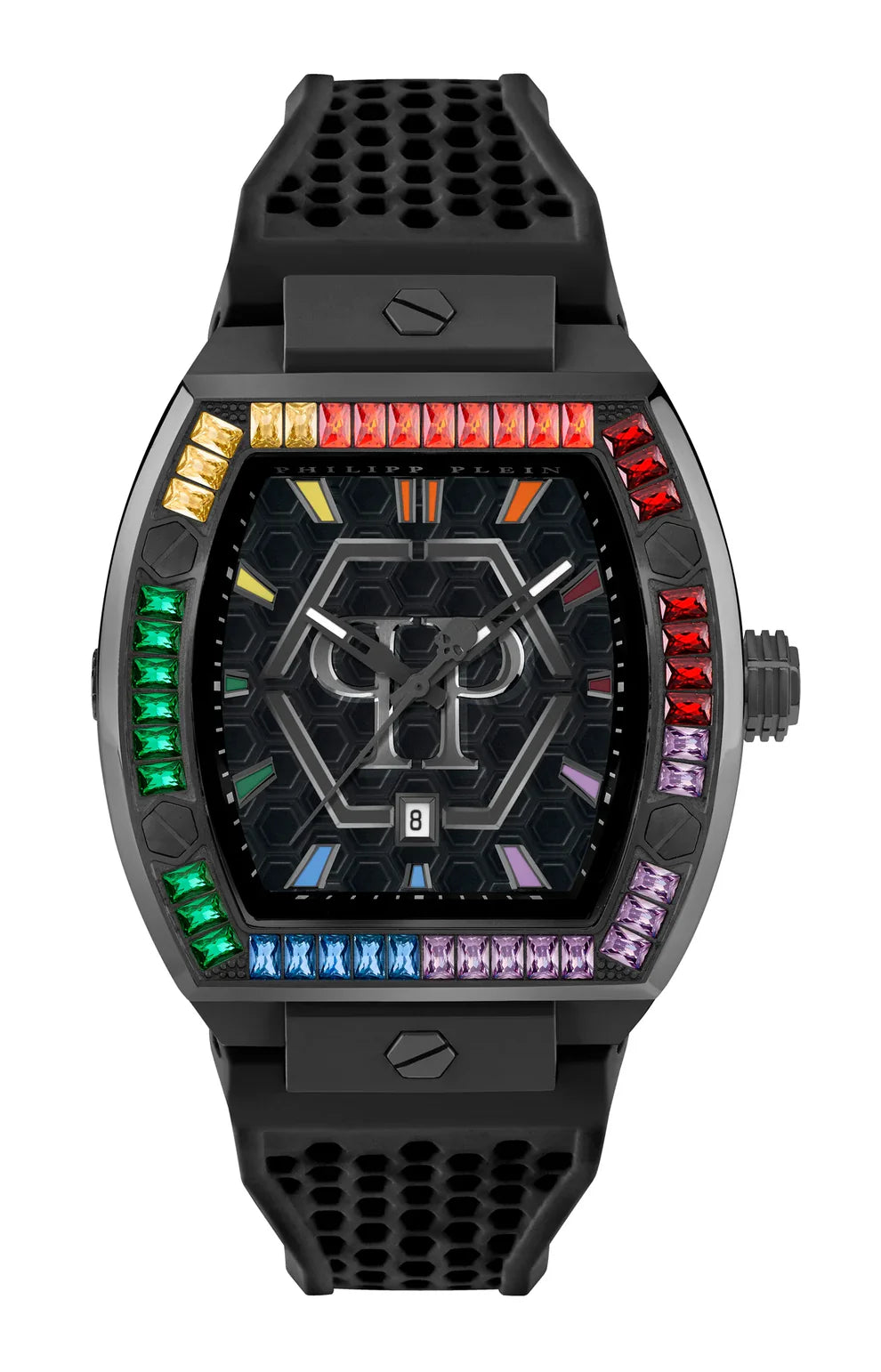PHILIPP PLEIN Pua-The Hexagon Phantom-P Analog Watch for Men - PWPUA0324 - KRISHNA WATCH COMPANY