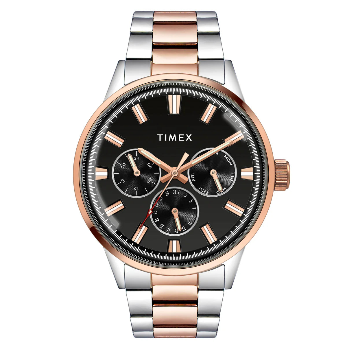 TIMEX FASHION MEN'S BLACK DIAL WATCH - TWEG19910 - KRISHNA WATCH COMPANY