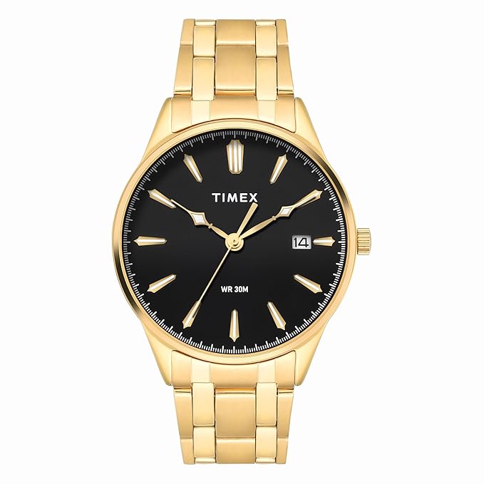 Timex Men Black Dial Analog Watch- TWTG12602 - KRISHNA WATCH COMPANY