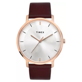 Timex Men Silver Round Analog Watch - TW0TG8014