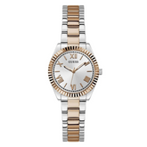 Guess Women's Watch Silver & Rose Gold Tone Case Quartz - GW0687L3