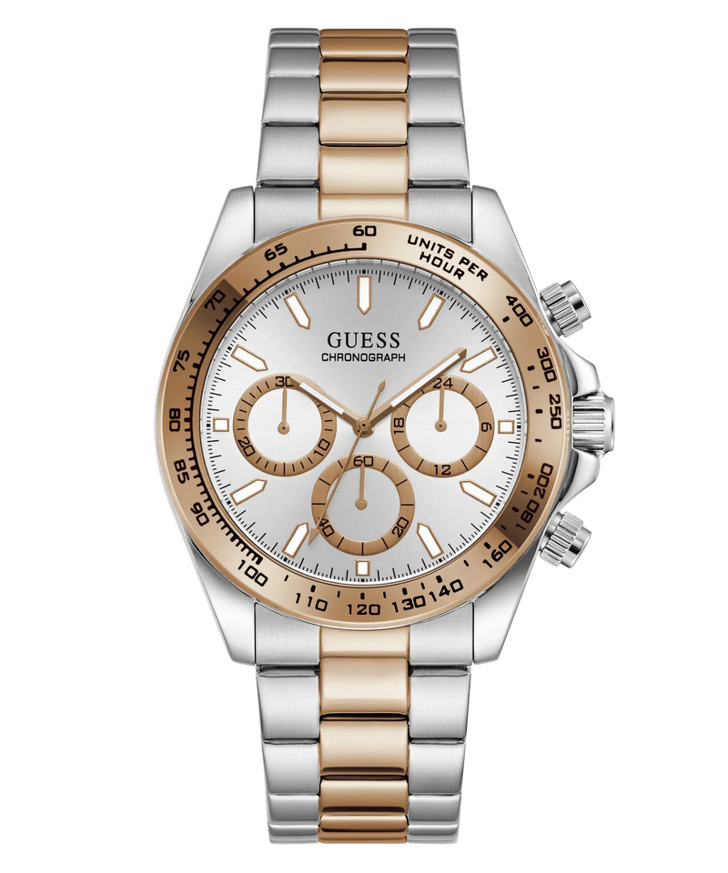 GUESS Stainless Steel Analog 42 mm Watch GW1058G6