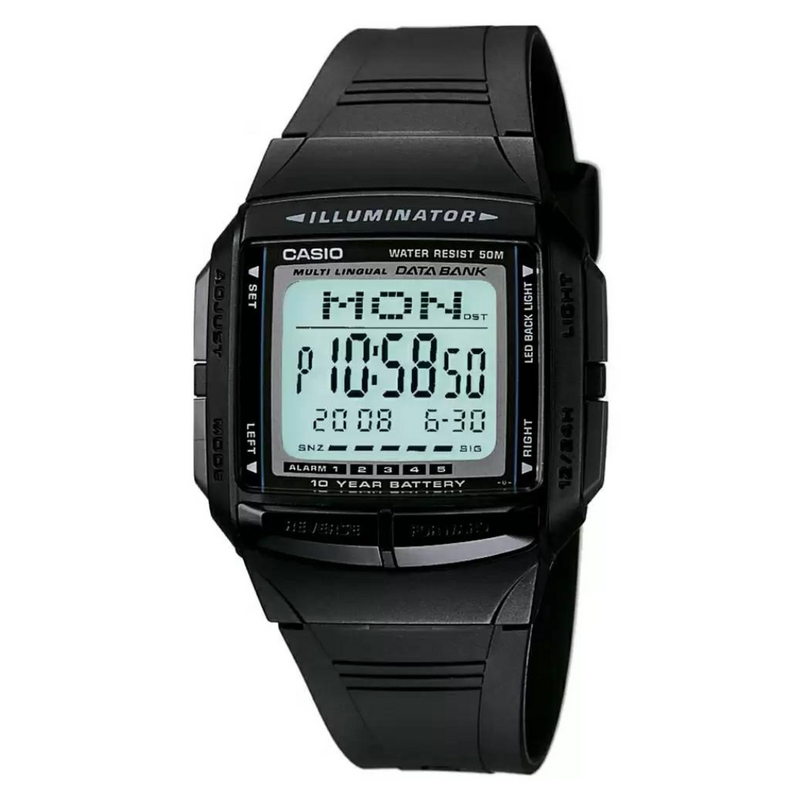 CASIO Black Digital - Unisex Watch Vintage Collection DB-36-1AVDF - DB23