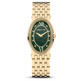Cerruti 1881 Quartz Analog Green Dial Stainless Steel Strap Watch for Women CECIWLG2226104W