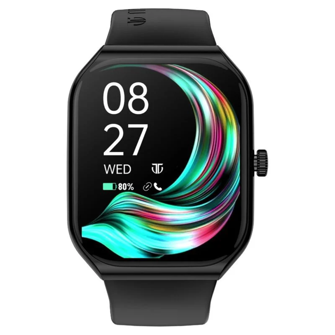 Titan Smart Watch with 1.96 Inch AMOLED Display | 410 x 502 Pixel Resolution | AI Voice Assistant | Multiple Menu Styles 90188AP01 - KRISHNA WATCH COMPANY
