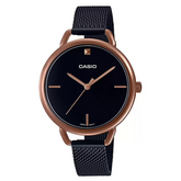 CASIO Black Analog - Women's Watch ENTICER LTP-E415MBR-1CDF - A1811