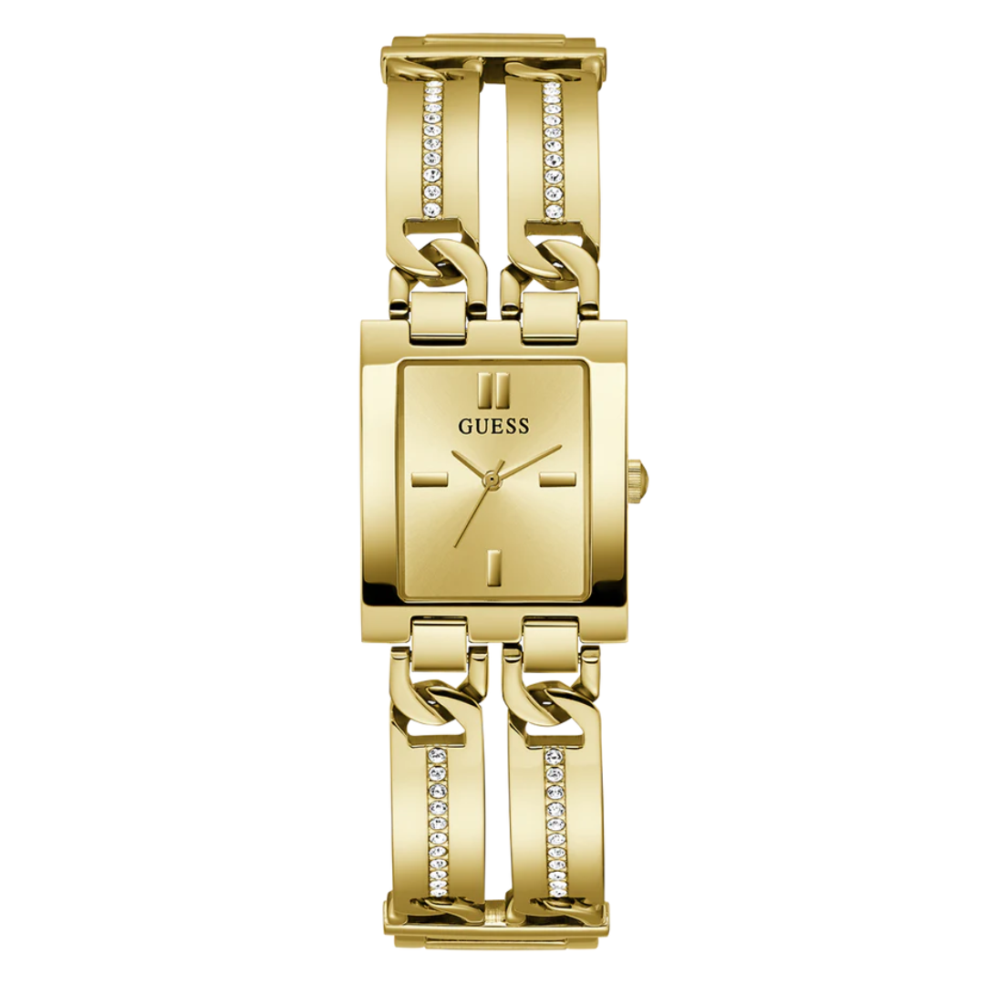 Guess Ladies Gold Tone Analog Watch GW0668L2 - KRISHNA WATCH COMPANY