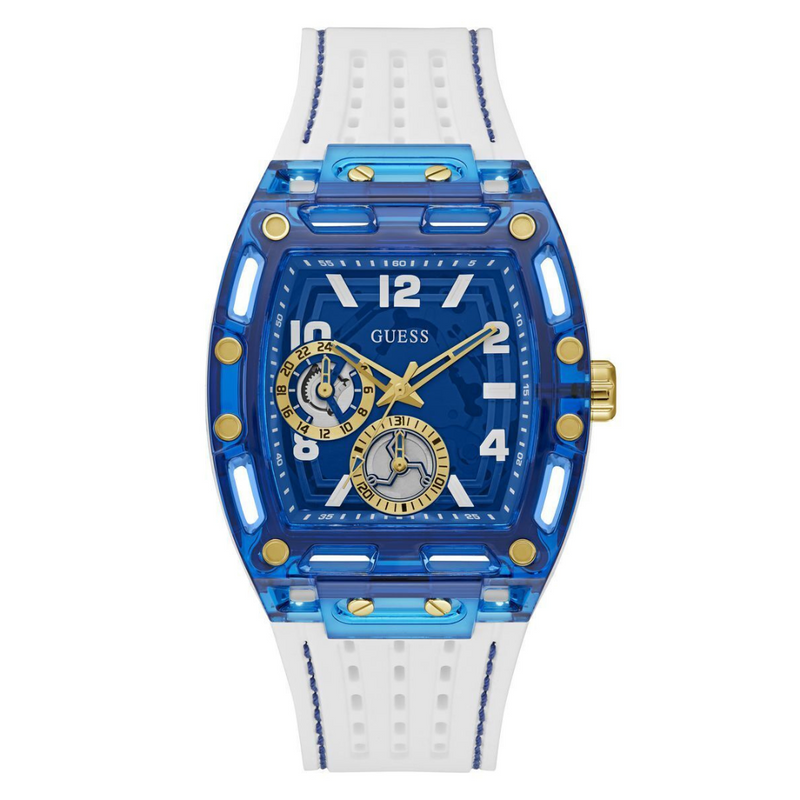 Guess Men's Wristwatch Phoenix Silicone - GW0499G6 - KRISHNA WATCH COMPANY