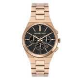 Michael Kors Oversized Lennox Beige Gold-Tone Watch MK9119