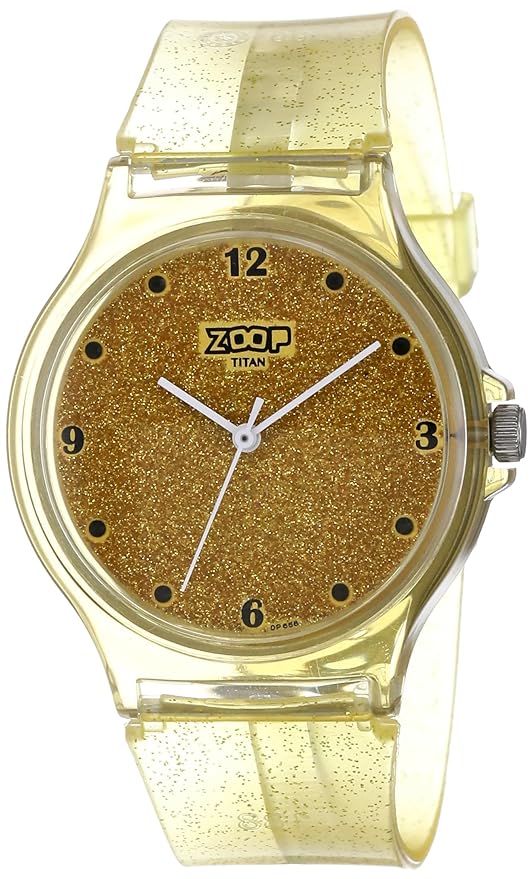 Zoop from Titan Analog Yellow Dial Unisex Kid's Watch-26030PP01W - KRISHNA WATCH COMPANY