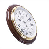 Seiko Alder Wood Clock With Roman Numerals QXA143BN