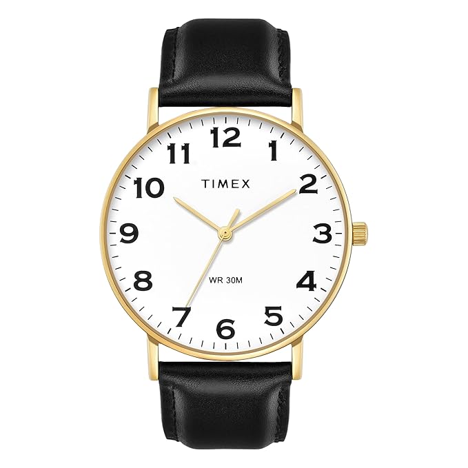 TIMEX White Round Dial Analog Mens Watch - TWTG12202 - KRISHNA WATCH COMPANY