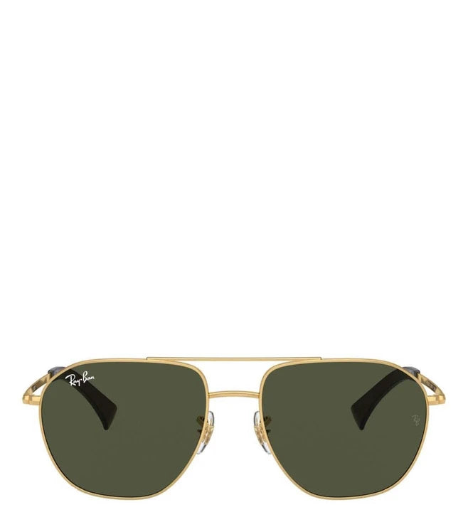 RAY-BAN Green UV Protected Aviator Unisex 0RB3723I0013158 - KRISHNA WATCH COMPANY
