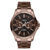 Timex Men Brown Round Analog Dial Watch - TW000X136