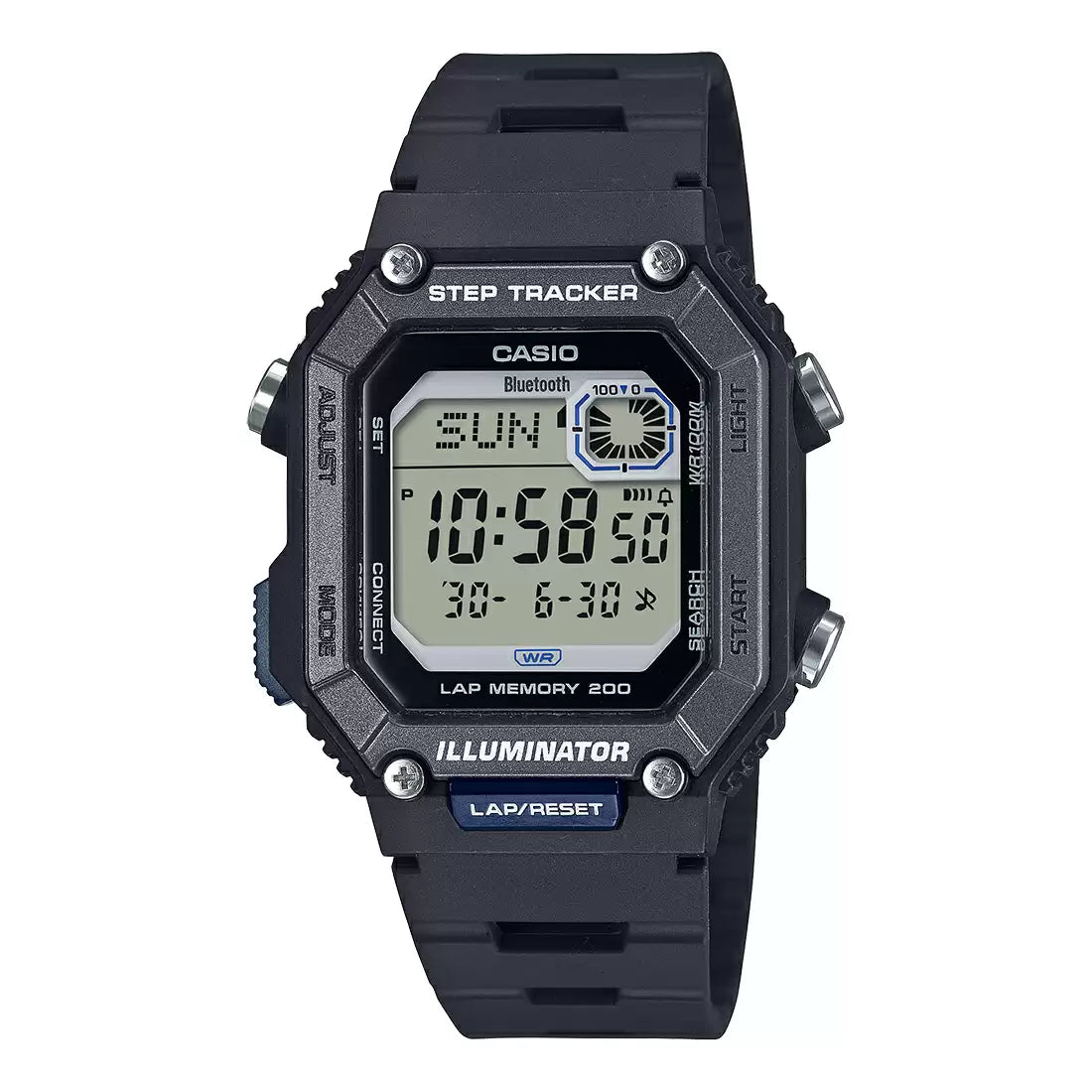 Casio Men's Black Digital Resin Watch YOUTH WS-B1000-1AVDF - D352 - KRISHNA WATCH COMPANY