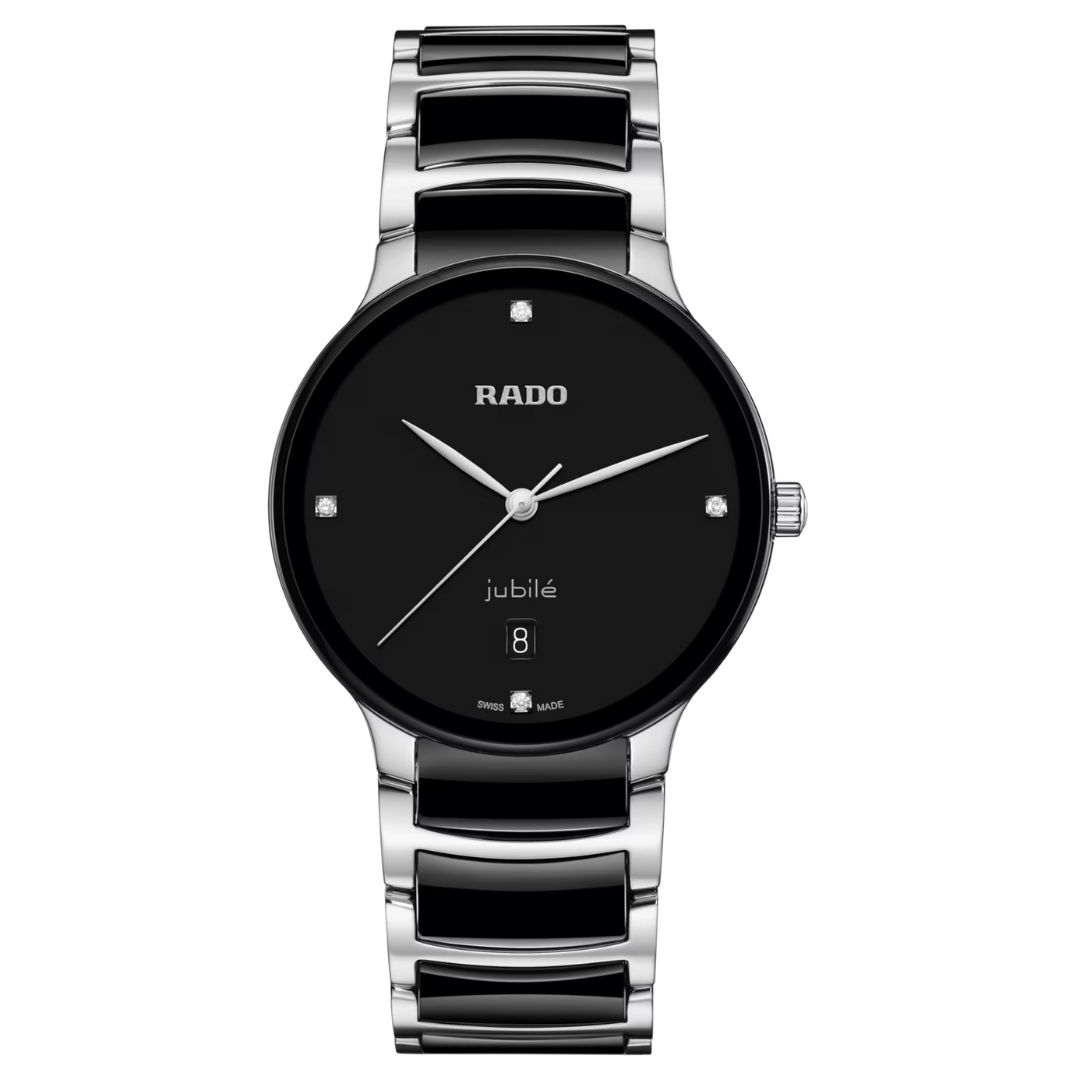 RADO Centrix Diamonds Unisex Watch - R30021712 - KRISHNA WATCH COMPANY
