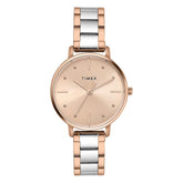 Timex Rose Gold Dial Women's Watch - TWEL15826