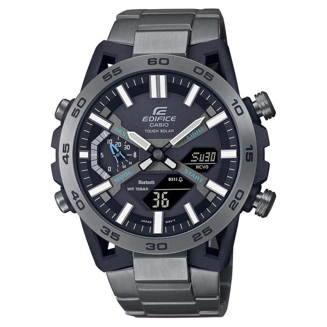 CASIO Edifice Solar Powered Men's Watch - ECB2000DC-1ADF - ED565 - KRISHNA WATCH COMPANY