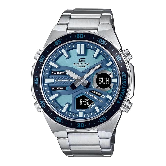 Classic Men's Watch EDIFICE EVF-C110D-2BDF - ED599 - KRISHNA WATCH COMPANY
