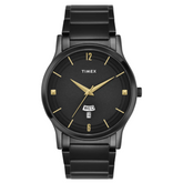 Timex Men Black Round Analog Dial Watch - TW000R459