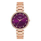 Timex Purple Dial Women's Watch - TWEL18726