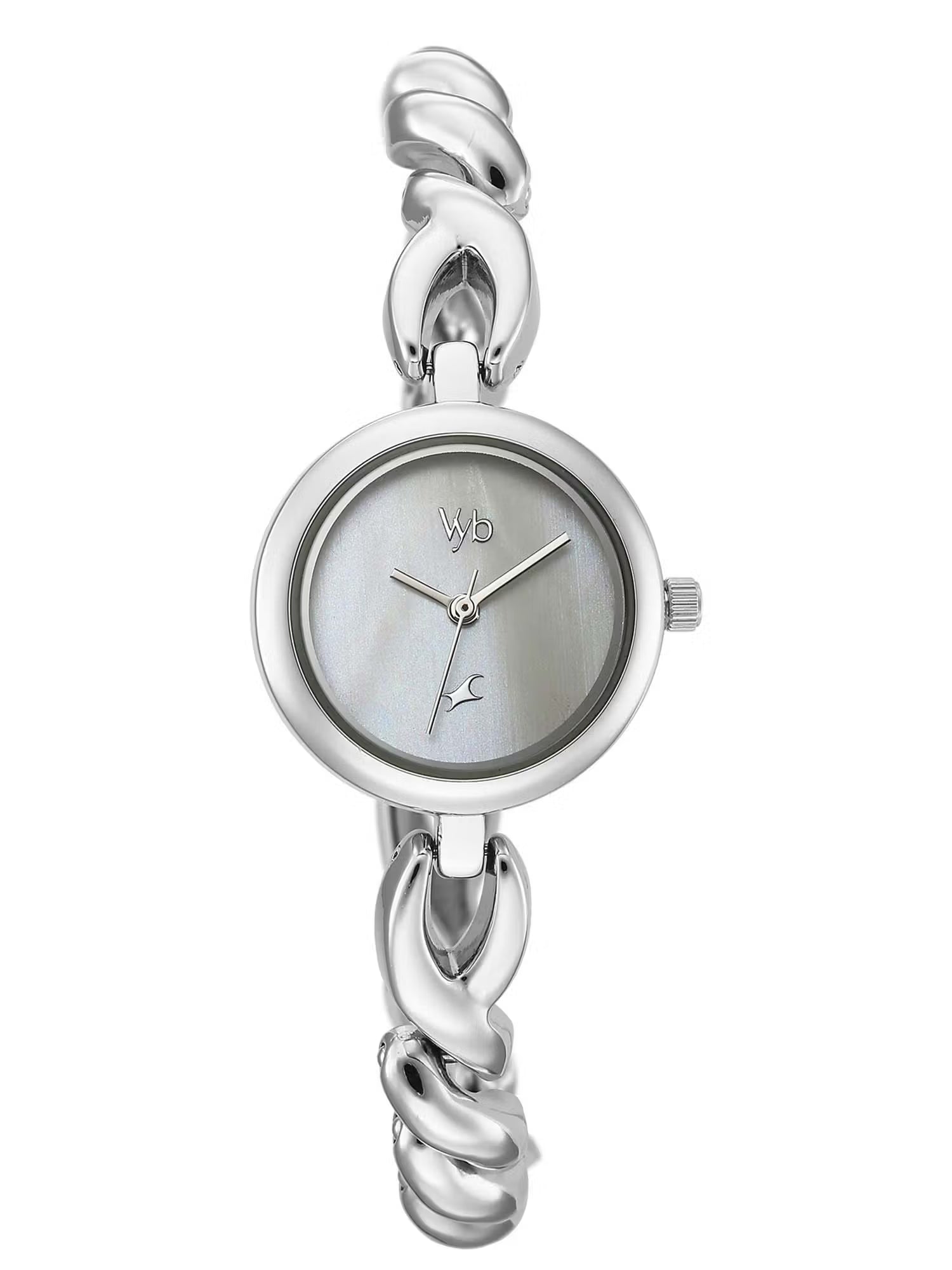 Fastrack Vyb Siren Quartz Analog Watch For Women - FV60099SM01W - KRISHNA WATCH COMPANY