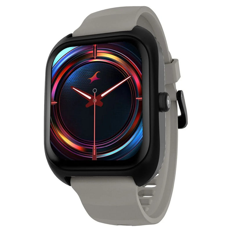 Fastrack VOX Plus - 4.69 cm Ultra Vu Display, IP68 Smartwatch, To do list, Offline Voice Commands, Functional Crown - 38175PP03K - KRISHNA WATCH COMPANY