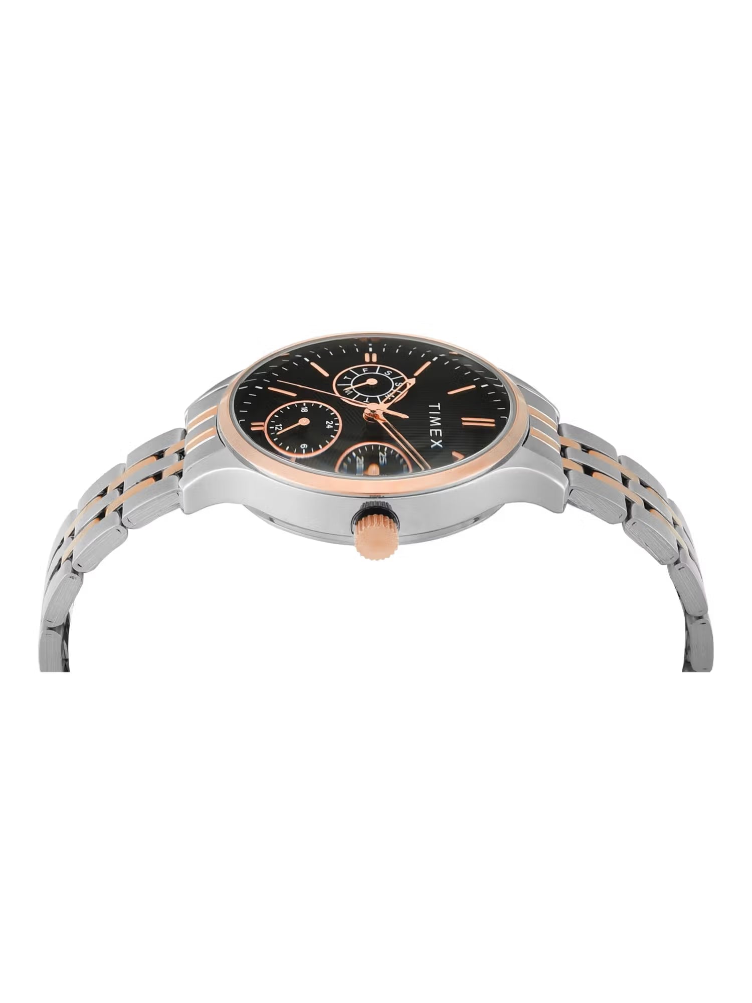 TIMEX Trendline Black Round Dial Analog Women's Watch - TWEL14837 - KRISHNA WATCH COMPANY