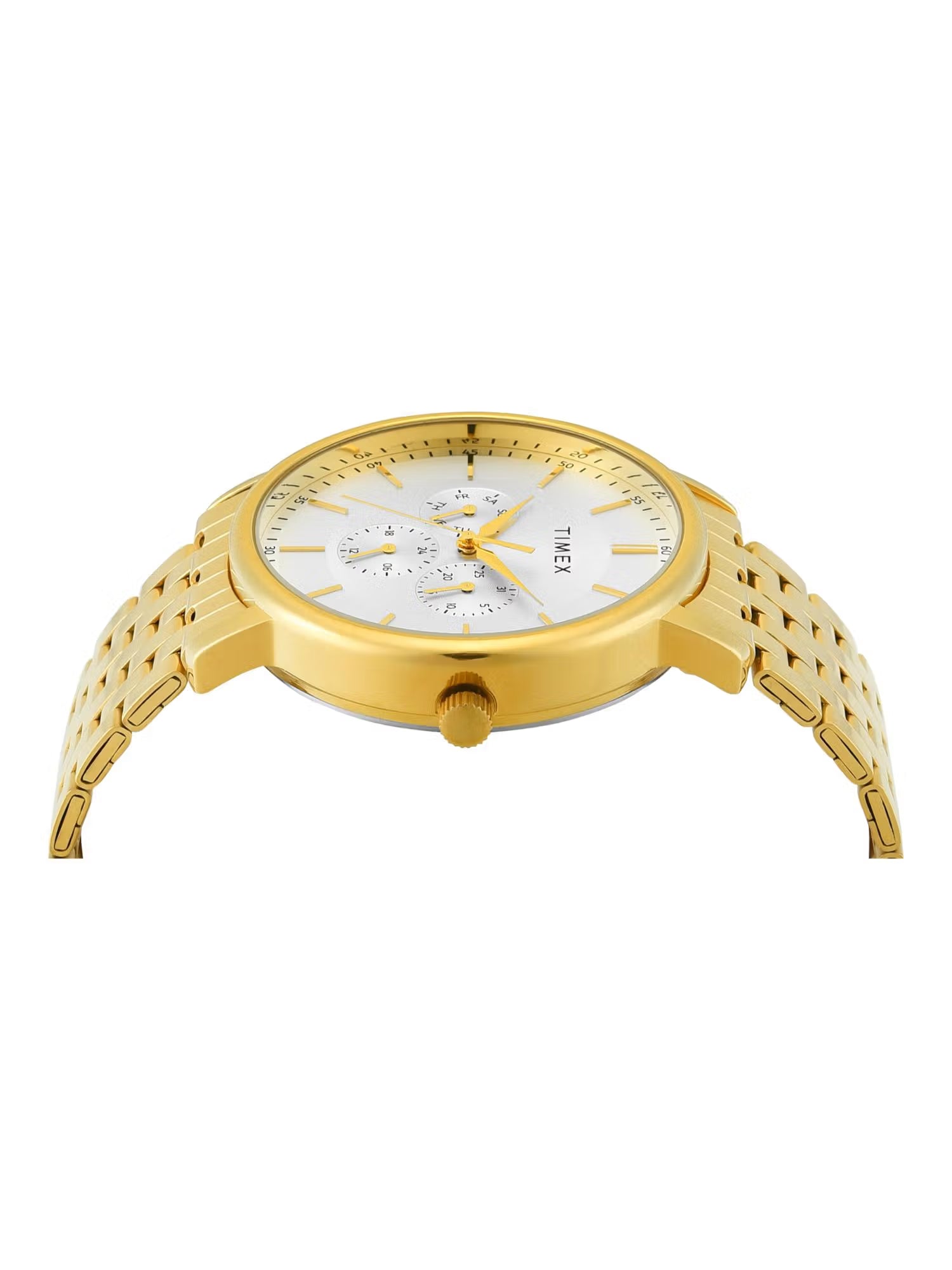Timex Trendline Round 42mm Silver Dial Analog Men Watch - TWTG12807 - KRISHNA WATCH COMPANY