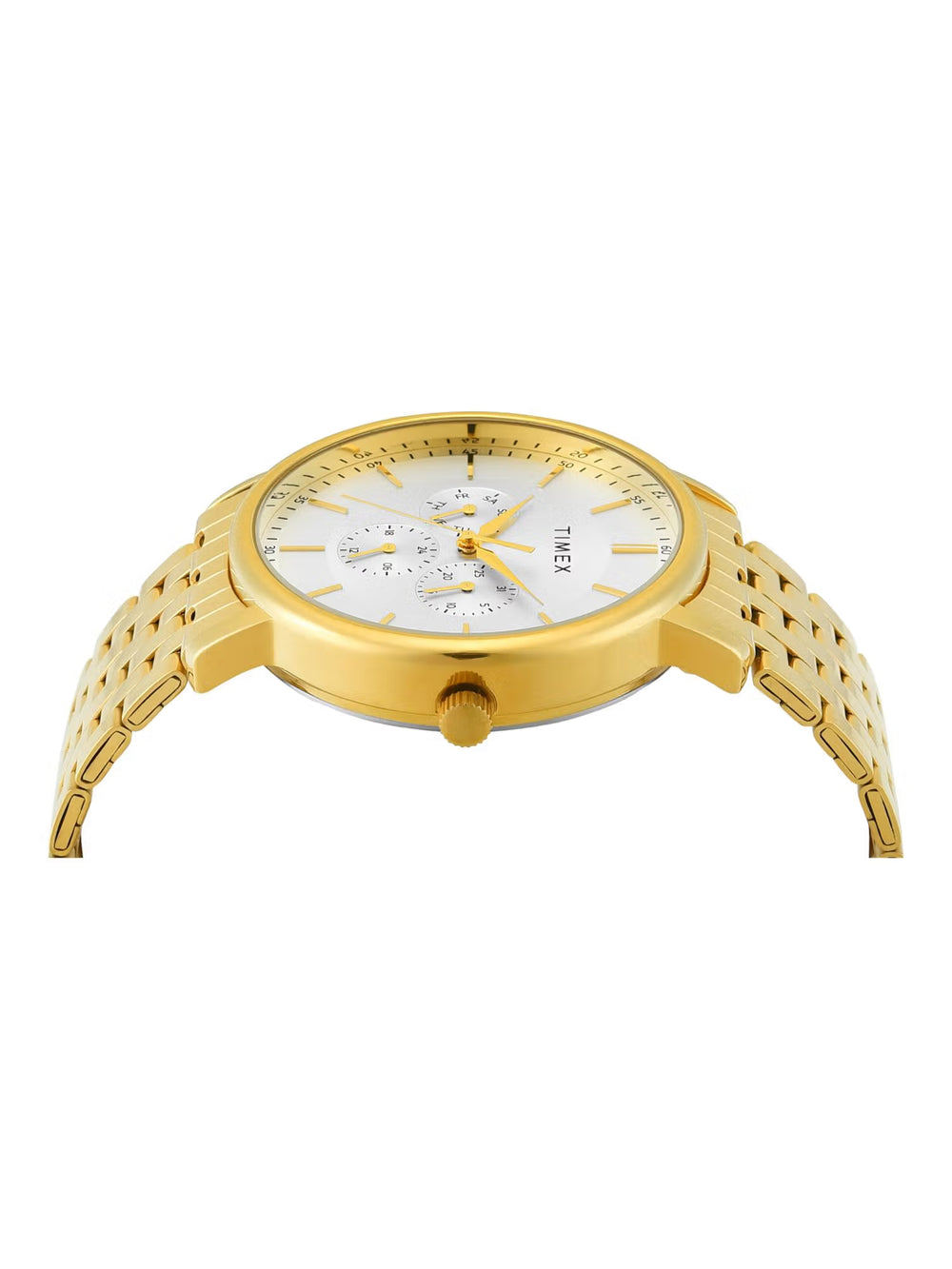 Timex Trendline Round 42mm Silver Dial Analog Men Watch - TWTG12807 - KRISHNA WATCH COMPANY