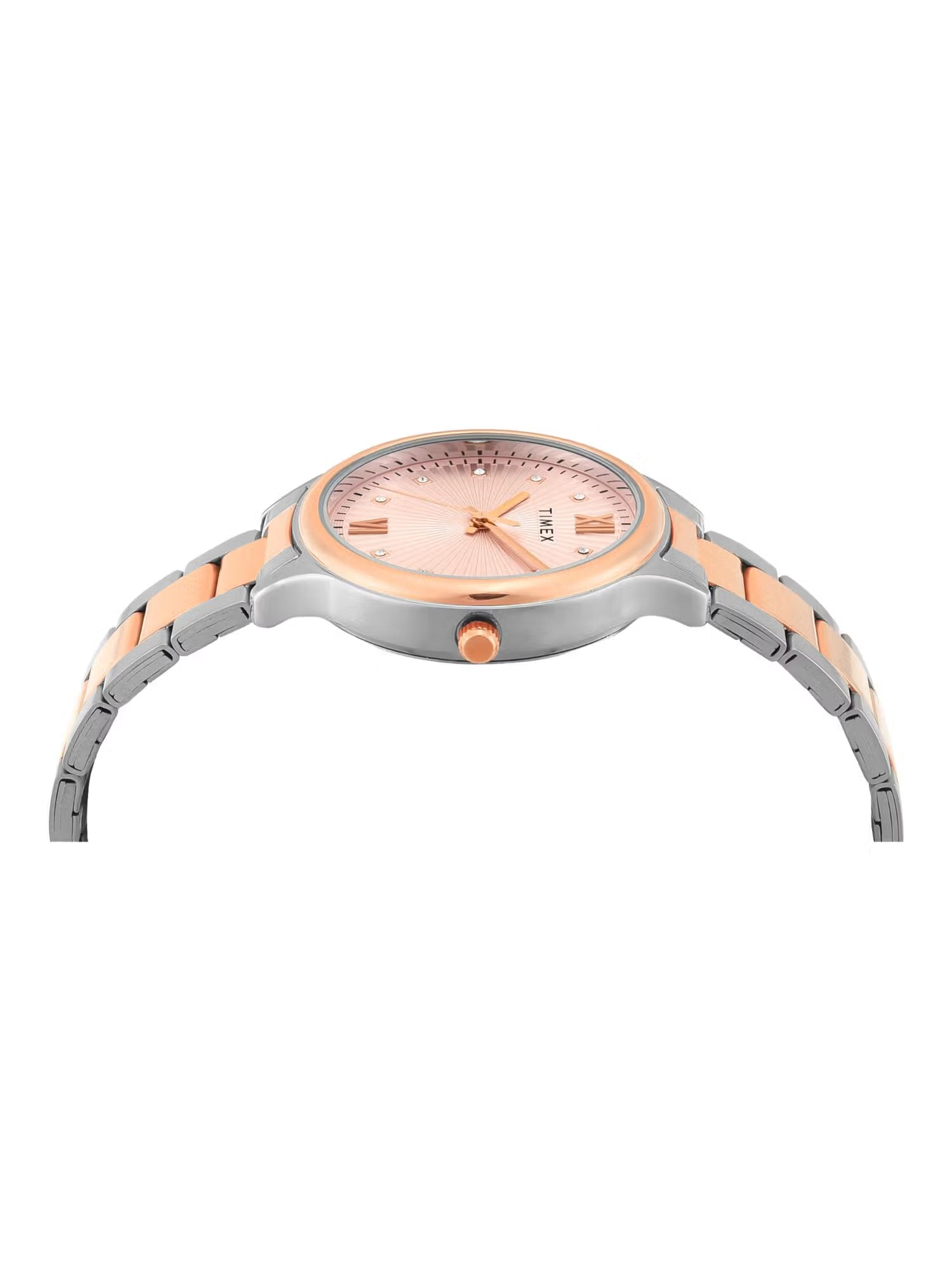 Timex Trendline Round 34mm Pink Dial Analog Women Watch - TWTL12114 - KRISHNA WATCH COMPANY
