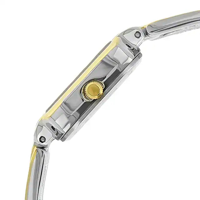 Titan White Dial Two Toned Stainless Steel Strap Watch NK2131BM01 (L103) - KRISHNA WATCH COMPANY