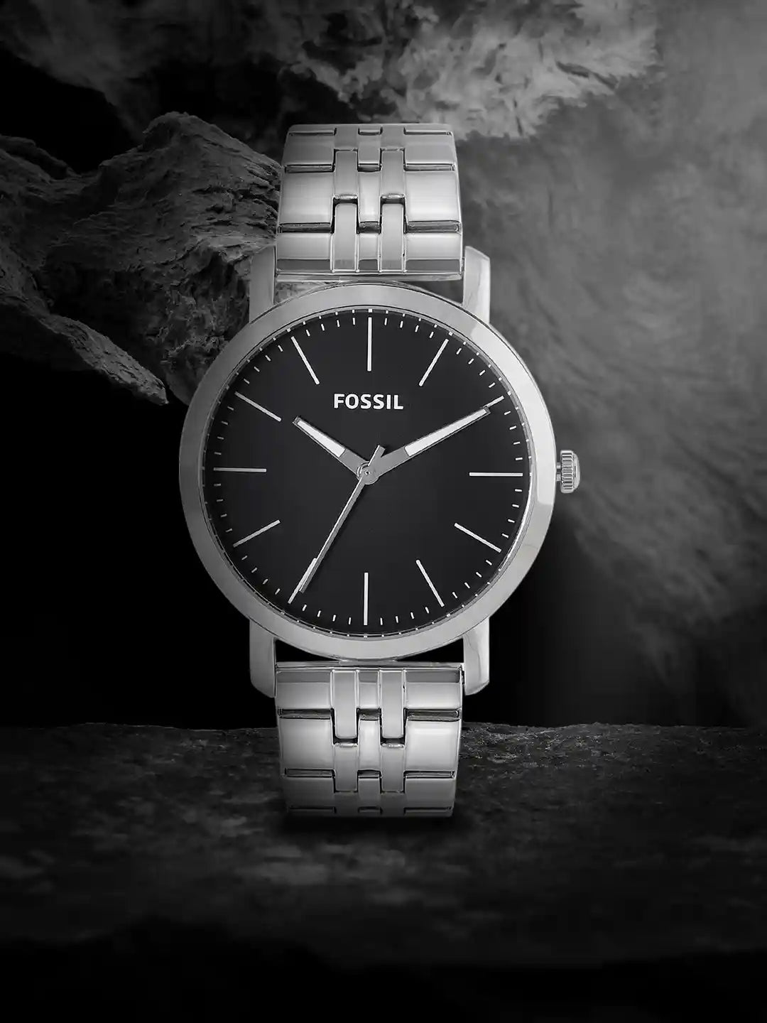 Fossil Luther 3H Three-Hand Interchangeable Strap Gift Set - BQ2466SET - KRISHNA WATCH COMPANY