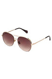 French Connection Gradient Round Women's Sunglasses - FC 7447 C3 - KRISHNA WATCH COMPANY