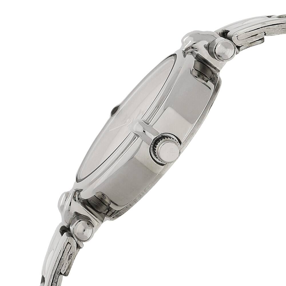 Titan Pink Dial Silver Stainless Steel Strap Watch 2419SM01 (DE875) - KRISHNA WATCH COMPANY
