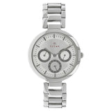 Titan Quartz Analog Silver Dial Stainless Steel Strap Watch for Women NR2480SM03
