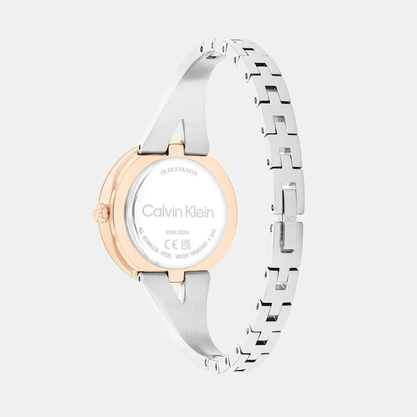 Calvin Klein Women Quartz Silver Dial Analog Stainless Steel Watch 25100028 - KRISHNA WATCH COMPANY
