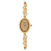 Titan Raga Foliage Rose Gold Dial Women Watch With Metal Strap 2511wm05