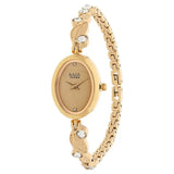 Titan Raga Foliage Rose Gold Dial Women Watch With Metal Strap 2511wm05