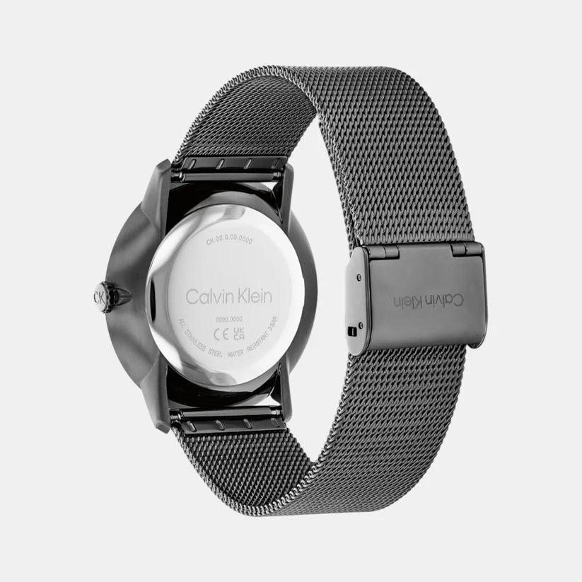 Calvin Klein Quartz Unisex Analog Grey Mesh Watch 25300011 - KRISHNA WATCH COMPANY