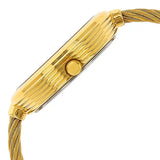 Titan Raga Garden of Eden Champagne Stainless Steel Strap Watch NP2532YM01