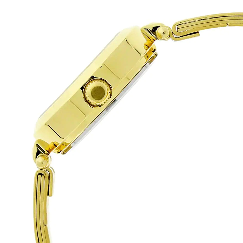 Titan Champagne Dial Golden Stainless Steel Strap Watch - 2574YM01 - KRISHNA WATCH COMPANY