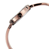 Titan Quartz Analog Brown Dial Metal Strap Watch for Women / 2575QM02