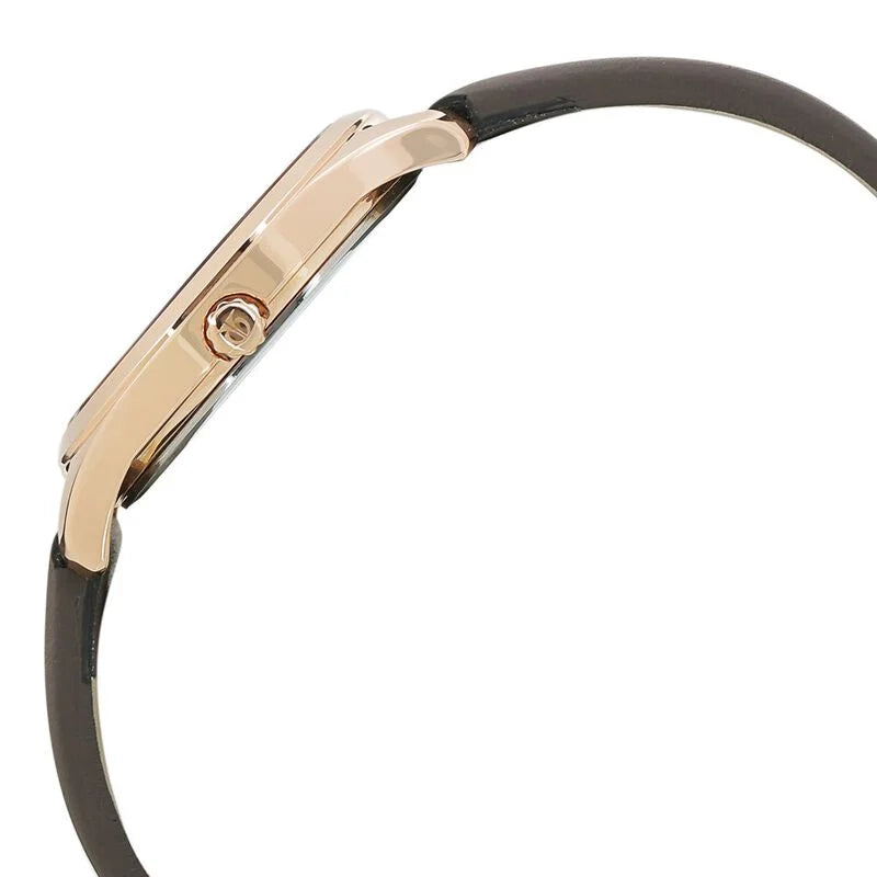 Titan Workwear Anthracite Dial Women Watch With Leather Strap / 2596WL02 - KRISHNA WATCH COMPANY