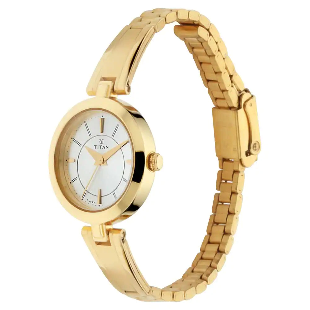 Titan Silver Dial Metal Strap Watch - 2598YM02 - KRISHNA WATCH COMPANY